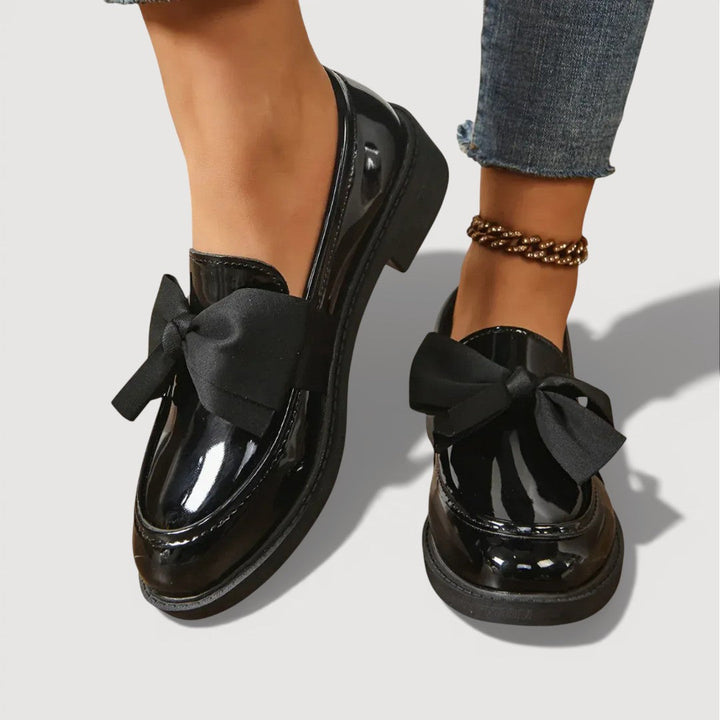 MAERYL – BOW DETAIL LOAFERS